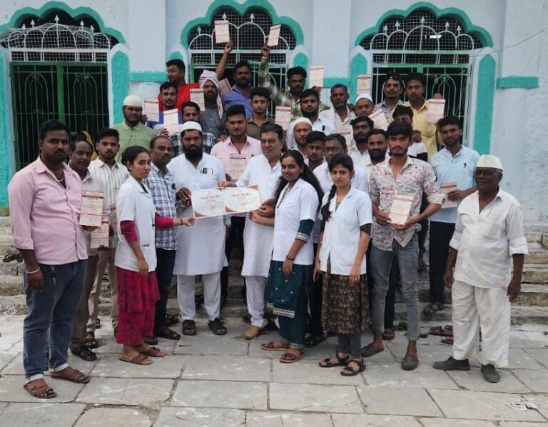 halgara masjid blood donation