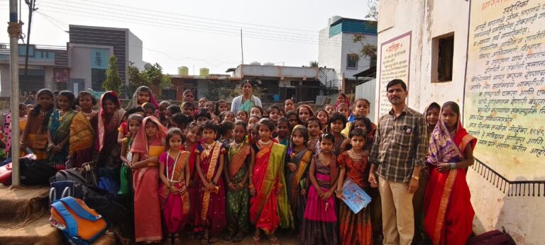 savitribai phule jayanti in Nilanga dist latur