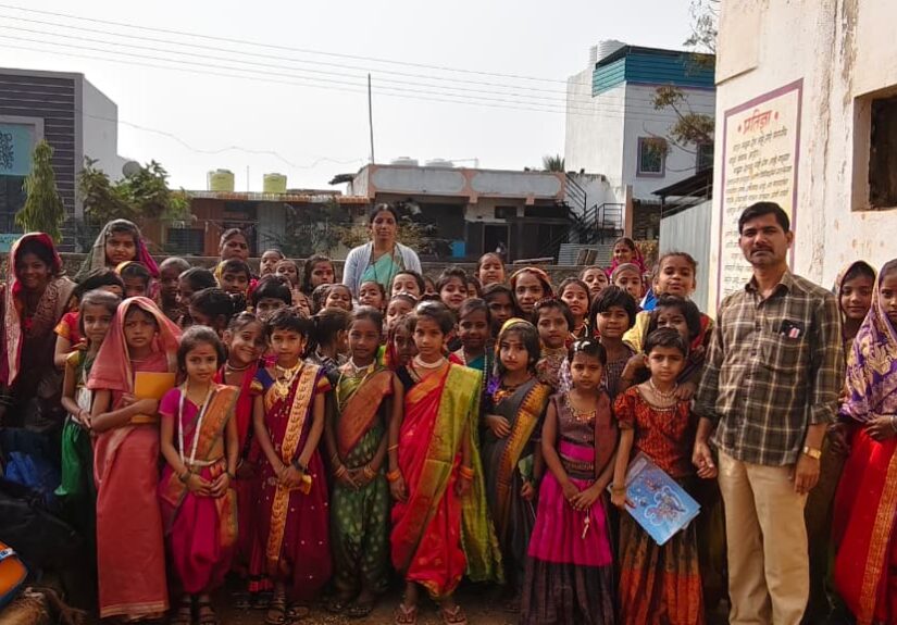 savitribai phule jayanti in Nilanga dist latur