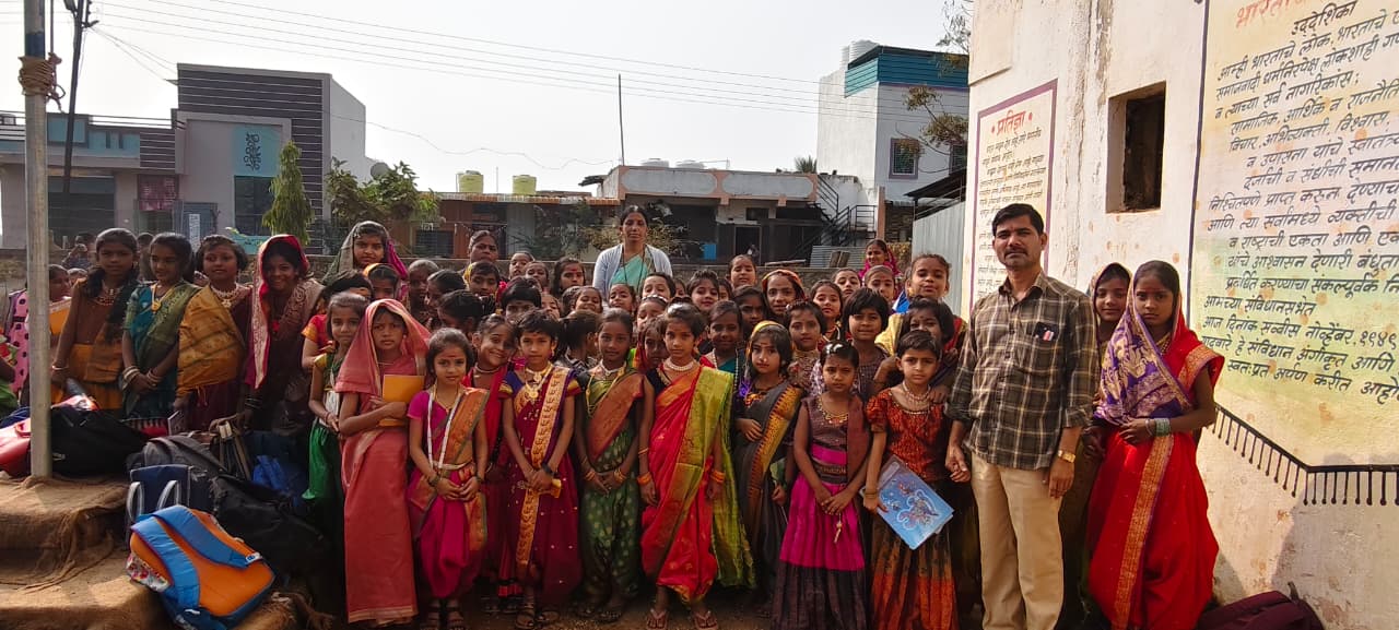 savitribai phule jayanti in Nilanga dist latur