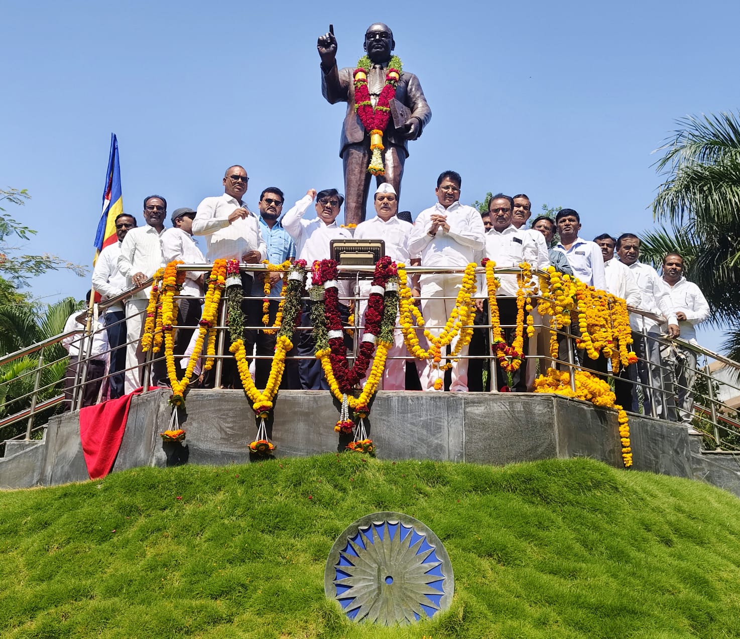ambedkar jayanti in nilanga